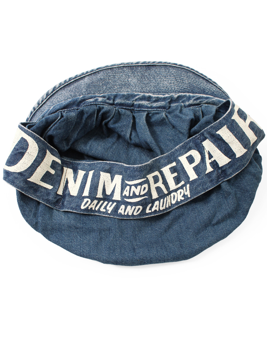 11.5ozデニム キャスケット(DENIM REPAIRpt) | KAPITAL