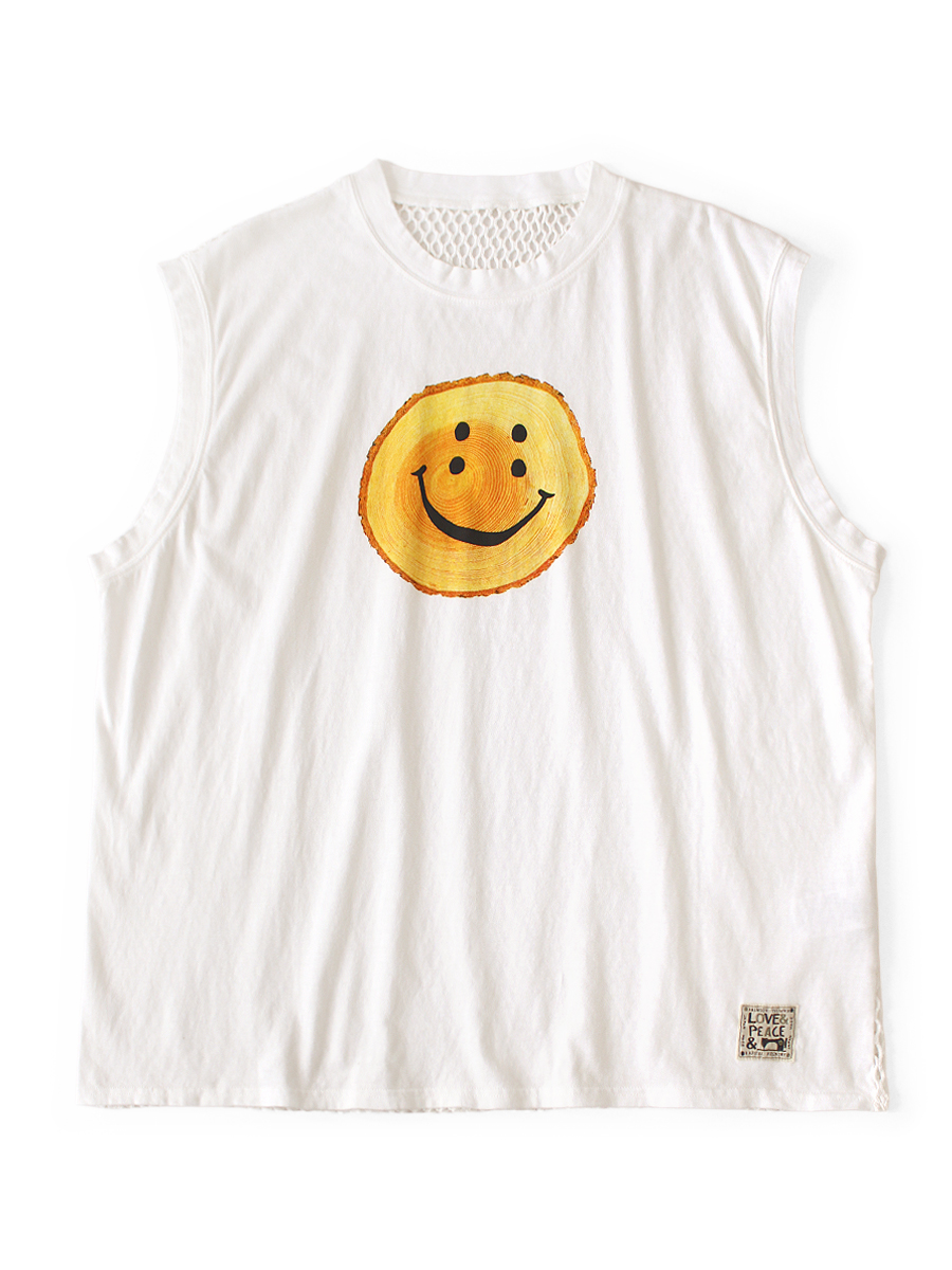 kapital スマイリー　7部袖　tシャツ