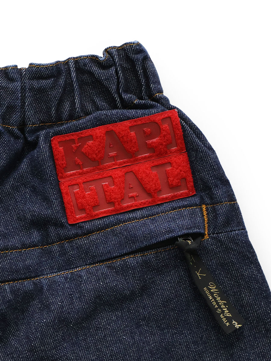 14ozデニム ヌーベルシャトルショートパンツ | KAPITAL