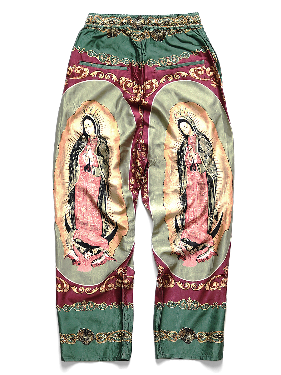 綿レーヨン バージンマリアpt イージーパンツ Kapital