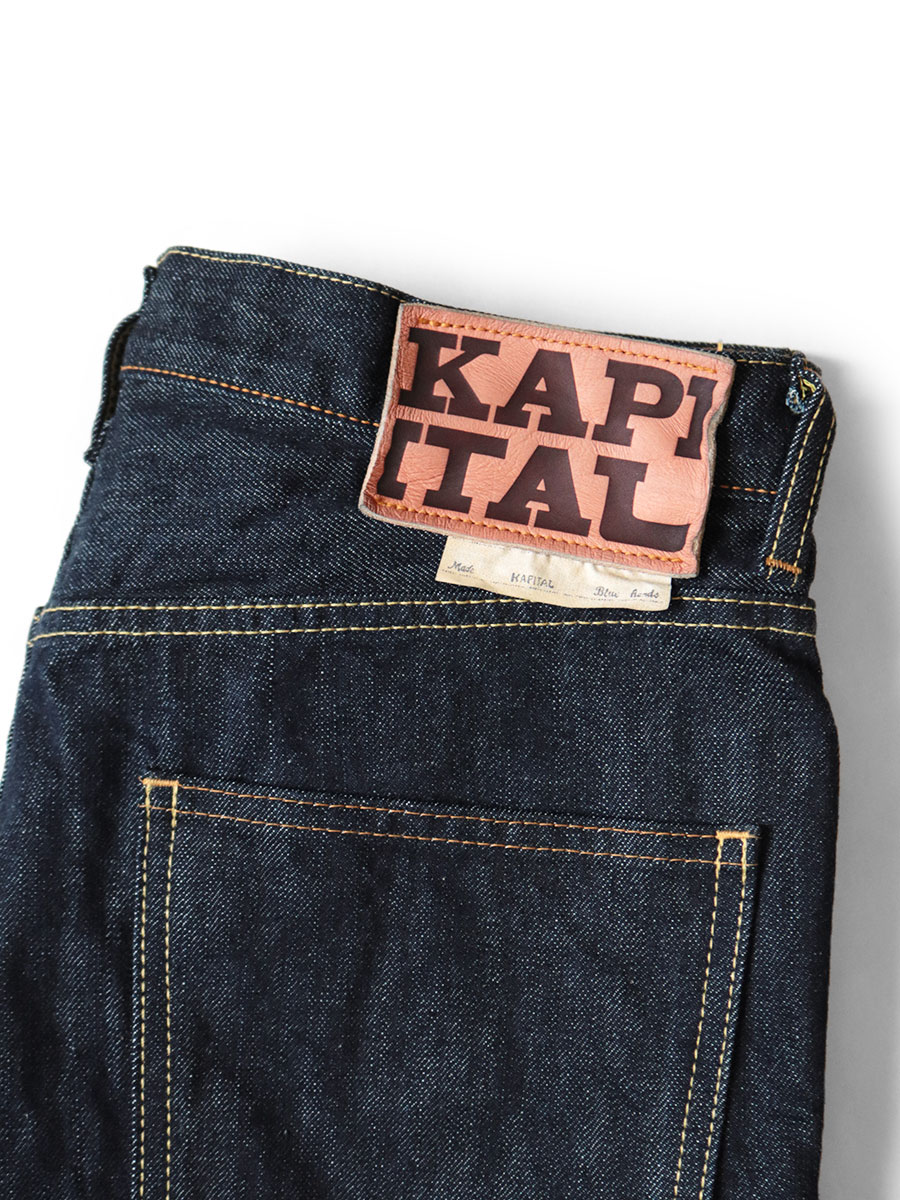 【KAPITAL】 OKABELLBO フレアデニム パンツ 濃紺 サイズ32 14ozデニム 5P OKABELLBO | KAPITAL